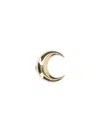 Marine Serre Crescent Moon Earring In Gold