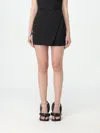 Marine Serre Womens Black Diamond-pattern Mid-rise Stretch-woven Mini Skirt In Black