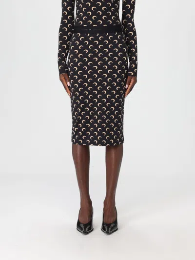 Marine Serre Skirt  Woman Color Black In Multi