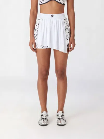 Marine Serre Skirt Woman In White