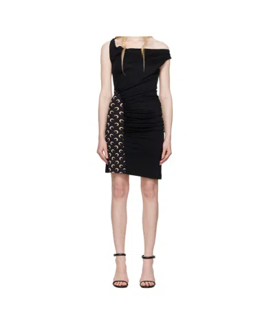 Marine Serre Sleeveless Dress In Black