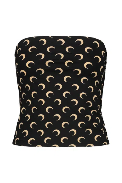 MARINE SERRE SLEEVELESS TUBE TOP