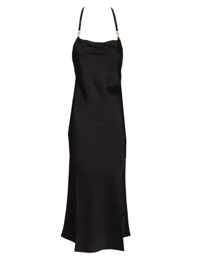 Marine Serre Slip Dress Dresses Black