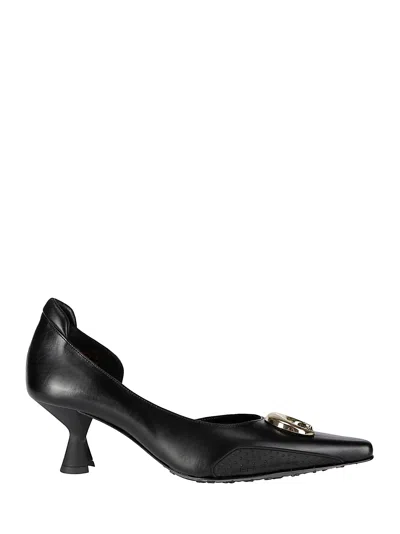 Marine Serre Smooth Leather Ms Pump