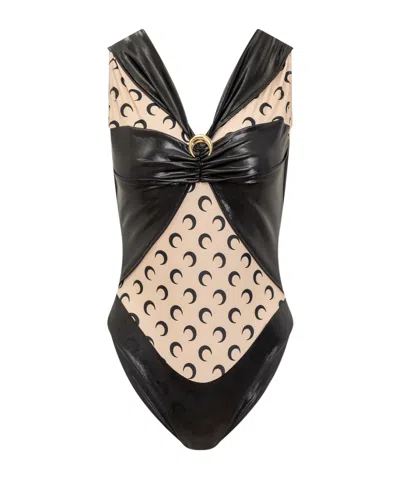 MARINE SERRE SPLICED JUMPSUIT