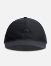 Marine Serre Ms Sport Nylon Baseball Cap In Black In Black