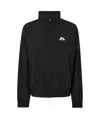 Marine Serre Stand Collar Casual Jacket In Black
