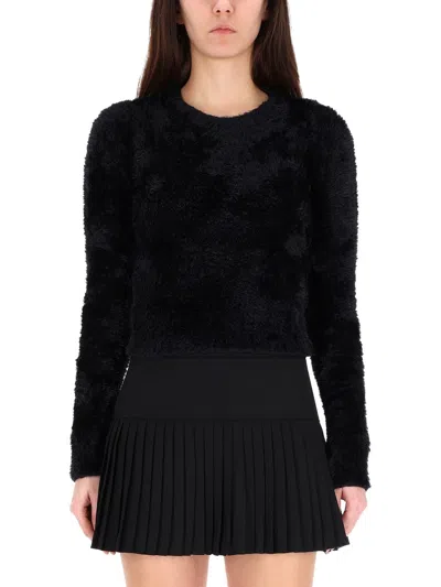 Marine Serre Sweater In Blue