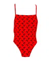 Marine Serre Crescent Moon Pattern One-piece Swimwear