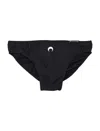 Marine Serre Medium-waist Swimwear Jersey Brief In Black