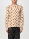 Marine Serre T-shirt  Men Color Beige