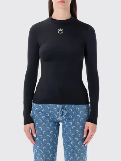 Marine Serre T-shirt  Woman Color Black