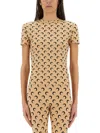 Marine Serre Tshirt Moon In Neutral