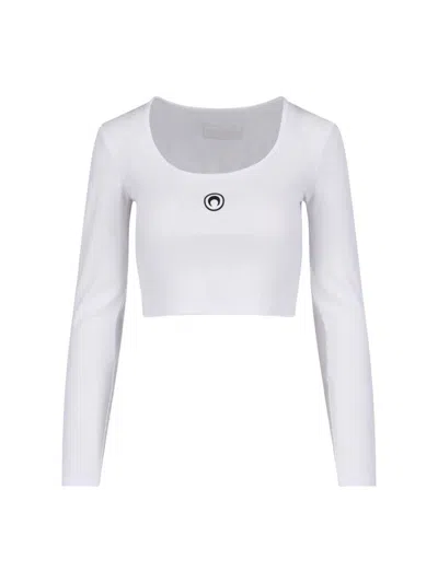 MARINE SERRE MARINE SERRE T-SHIRTS AND POLOS