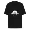 Marine Serre Logo-print T-shirt In Black