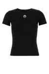 Marine Serre Moon Logo Crop T-shirt