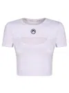 Marine Serre T-shirts In White