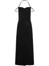 Marine Serre Women Long Dress With Neckline On The Back