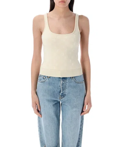Marine Serre Top In White