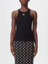 Marine Serre Top  Woman Color Black In Black