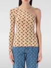 Marine Serre Topwear In Brown