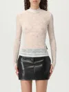 Marine Serre Top  Woman Color White