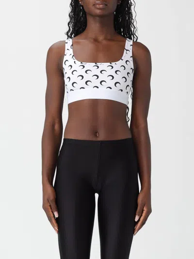 Marine Serre Top  Woman Color White In Multi