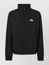 Marine Serre Track Jacket In Sport Nylon In Black
