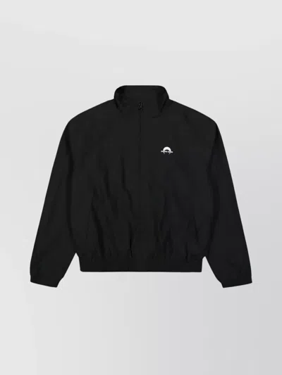 MARINE SERRE TRACK JACKET WITH CRESCENT MOON EMBROIDERY