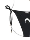 Marine Serre Triangle Bikini Set In Black