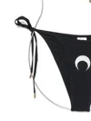 Marine Serre Triangle Bikini Set In Black