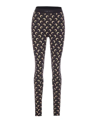 Marine Serre Trousers In Black