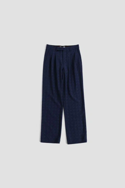 Marine Serre Trousers In Blue