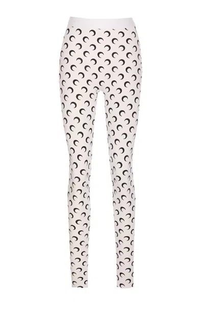 Marine Serre Trousers In White