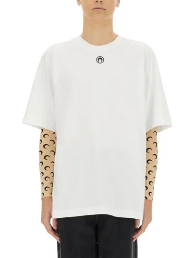 Marine Serre Tshirt In Jersey