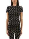 Marine Serre Tshirt Moon In Black