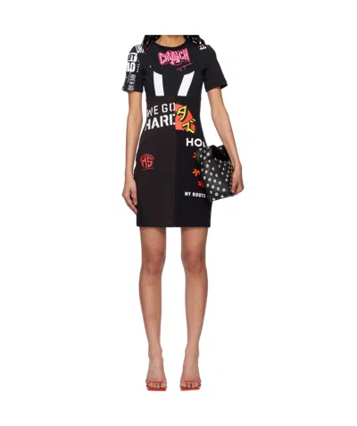 MARINE SERRE GRAPHIC MINI DRESS