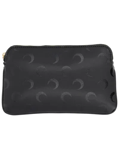 Marine Serre Wallet 'moon' In Black