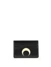 Marine Serre Compact Purse Featuring Metallic Embellishment In Black