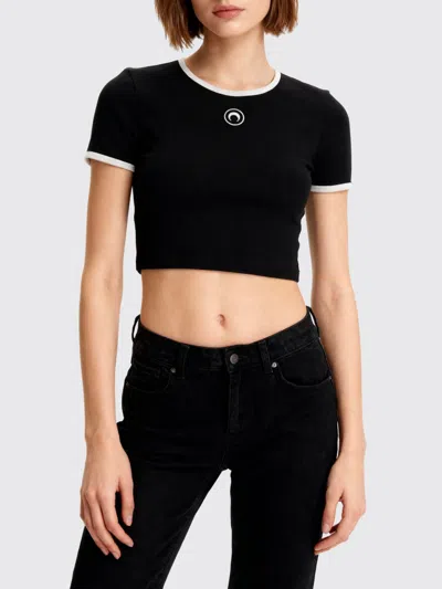 Marine Serre Top Woman  In Black