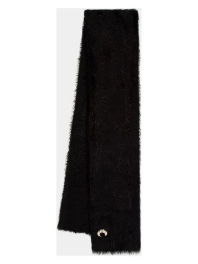 Marine Serre Wild Puffy Scarf In Black