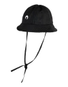 Marine Serre Woman Hat Black Size L Recycled Polyester, Viscose In Black