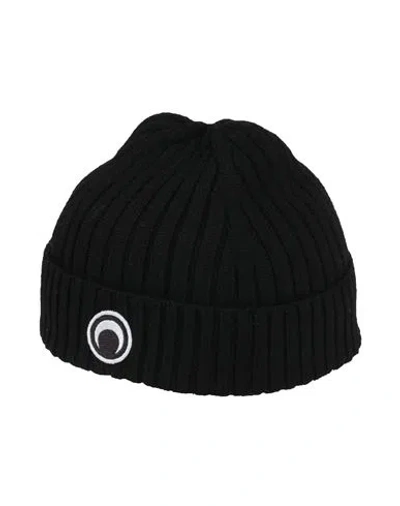 Marine Serre Woman Hat Black Size Onesize Wool