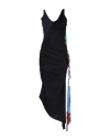 Marine Serre Sleeveless V-neck Dress In Black