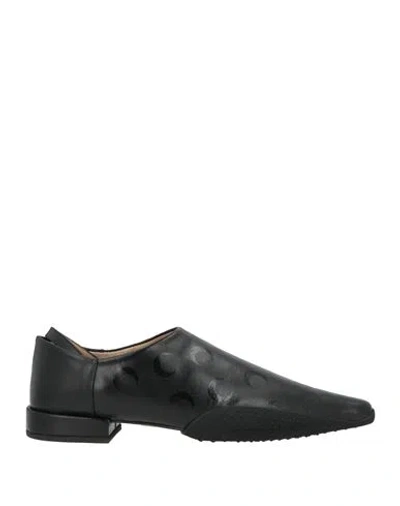Marine Serre Woman Mules & Clogs Black Size 8 Leather