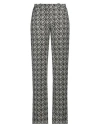 Marine Serre Moon Diamant-print Tailored Trousers In Black
