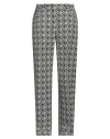 Marine Serre Moon Diamant-print Tailored Trousers In White
