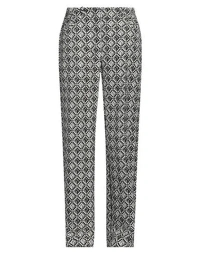 MARINE SERRE MARINE SERRE WOMAN PANTS WHITE SIZE 8 WOOL, RECYCLED POLYESTER