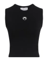 Marine Serre Black Moon Logo Vest In Black