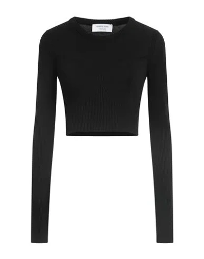 MARINE SERRE MARINE SERRE WOMAN SWEATER BLACK SIZE S VISCOSE, POLYESTER